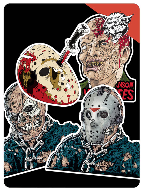 Friday the 13th Collection - Sticker Decal
