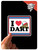 Stranger Things I Heart Dart - Sticker Decal
