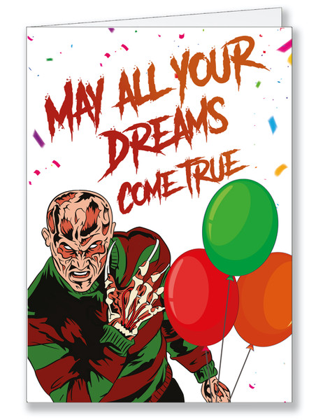 Freddy Birthday Greeting Card