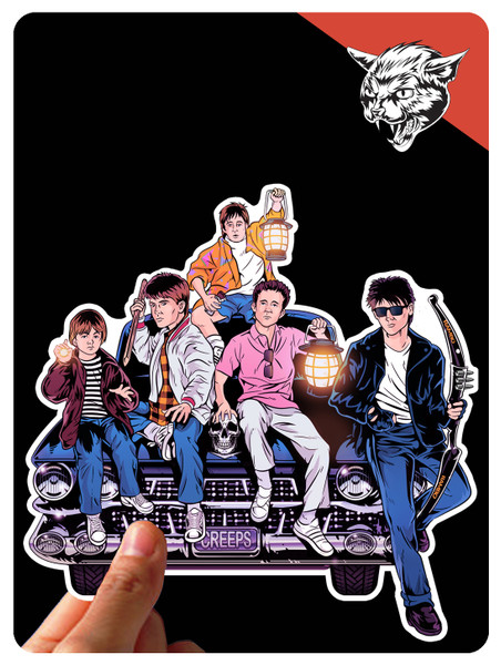 Monster Squad Gang - Large Sticker Decal
