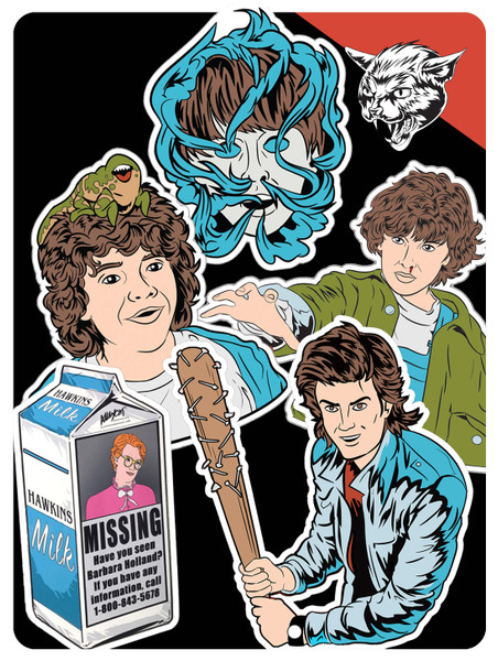 Stranger Things Collection -Sticker Decal