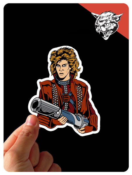 Critters Bounty Hunter Johnny Steele - Sticker Decal