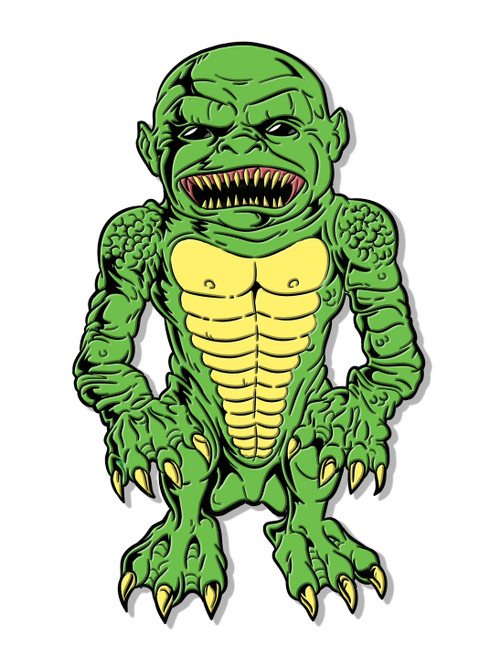 Toilet Goblin Enamel Pin Alleycat Graphics