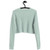 Pokia Pattern Crop Sweatshirt