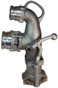 Dixon 6400 ELBOW CO-AXIAL 4X3 MALE