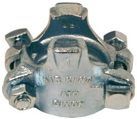 Dixon A14 1" Plated Iron Air King Clamp