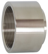 Dixon B22WB-G150 1.5" 304SS FNPT x Weld End Adapter Unpolished