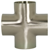 Dixon B9WWWW-G150P 1 1/2 Polished Tee Butt Weld