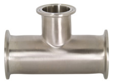 Dixon B7RMP-G400200 4" x 2" 304SS Clamp Reducing Tee