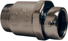 Dixon CSCTM25F30T-C 2-1/2" FNH X 3" MNPT CHECK SNOOT CLAPPER TYPE CHROMED