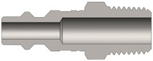 Dixon D2M2 1/4" IND NIPPLE, 1/4" M-NPTF, STEEL Body Material: STEEL Body Size: 1/4"