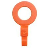 Label Safe 240006 1/2" BSP - Fill Point ID Washer - (21.3mm) - Orange