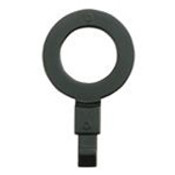 Label Safe 250001 3/4" BSP - Fill Point ID Washer - (27mm) - Black