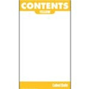 Oil Safe 280009 Content Label - Water Resistant - 2" x 3.5"- Yellow