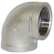 Dixon EL90100SS 1 x 1 90 Threaded Elbow 316 SS