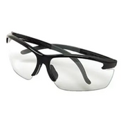 MSA 10033718 SPECTACLES,PYRENEES,CLEAR LENS,BLK FRAME
