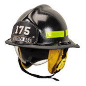 MSA 664DDB HELMET ASSY,STD,664 DEFENDER,BLACK