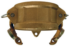 Dixon G400-DC-BR 4" Brass Global Dust Cap