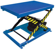 Vestil ABLT-2000 Heavy-Duty Air Bag Scissor Lift Table, Platform Size (WxL): 48"x32"