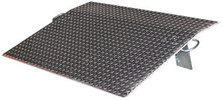 Vestil E-4230 Aluminum Economizer Dockplate, 3/8 In. Plate Thickness, W 42", L 30", Cap (lbs): 3300