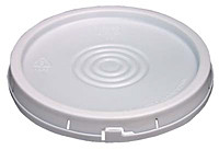 Vestil LID-54-PWT Plastic Lid for 3.5, 5, and 6 Gallon Pails, Tear Tab