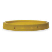 Vestil LID-54-PY Plastic Lid for 3.5, 5, and 6 Gallon Pails, Yellow