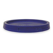 Vestil LID-54-PBT Blue Plastic Lid for 3.5, 5, and 6 Gallon Pails, Tear Tab