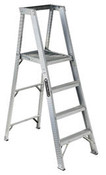 Vestil PFSL-8 Platform Step Ladder, 8 Feet