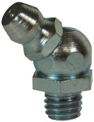 Dixon GWHZ445 45 Deg 1/4"-28 Tapered SAE-LT, Zinc Plated Steel for Whip Hose