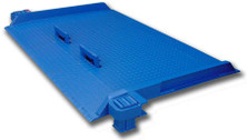 Vestil RS-20-84-67/69-B Steel Rail Dockboard, Cap 20,000 lbs, 84 Inch Wide Board