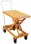 Vestil SCSC-800-2040 Self-Elevating Lift Cart, Platform WxL: 20"x40"