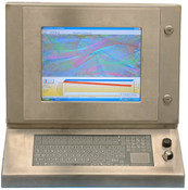 Vartech VT150ESWHB-A 15.0" Sunlight Readable, 1500 nits, NEMA 4X Industrial Workstation