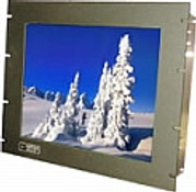 Vartech VT190R1 19.0" Industrial 9U Rack Mount LCD Flat Panel, Low Scan