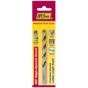 Ivy Classic 01126 13/32" Bright Finish Drill, 3/8" Shank, Premium Swift Bore M2 High-Speed Steel