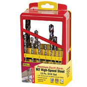 Ivy Classic 10492 12 Pc. HSS Drill Set - Bright