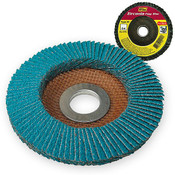 Ivy Classic 42221 7" x 7/8" 120 Grit Flap Disc