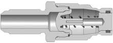 Dixon HT4RB5 1/2" ISO-FF NIPPLE, ORFS Body Material: STEEL Body Size: 1/2"
