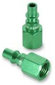 Legacy A71430B-T ColorConnex? Type B, 1/4" Green Plug, 1/4" FNPT tray