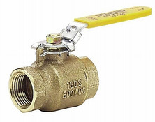 Legend Valve 101-565 1" T-1005 Ball Valve, Full Port Bronze, Automatic Vent