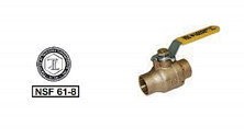 Legend Valve 101-087 1-1/2" S-1002 Ball Valve, Full Port, C x C