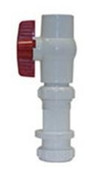 Legend Valve 203-257 1-1/2" S-670 PVC Check/Ball Combination Valve