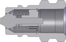 Dixon K2BF2-SS 1/4" ISO-A Nipple, 1/4" BSPP, 316SS 101345-2