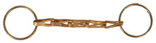 Dixon J125 4 1/2" Brass Chain Plated Steel Pul