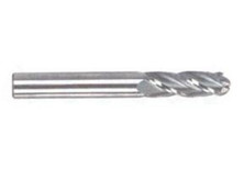HTC 135-4687 11/16" Dia Solid Carbide End Mill, uncoated, 4 Flute