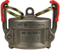 Dixon L150-DC-SS 1-1/2" 316SS Vent Lock Dust Cap