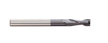 HTC 160-2375 3/8" Dia Solid Carbide End Mill, AlTiN Coated, 2 Flute