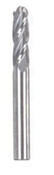 HTC 175-4750 3/4" Dia Solid Carbide End Mill, Uncoated, 4 Flute