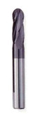 HTC 185-4107 1" Dia Solid Carbide End Mill, TiALN Coated, 4 Flute