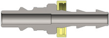 Dixon M2B2 1/4" ARO NIPPLE, 1/4" PUSH-LOC Body Material: STEEL Body Size: 1/4"