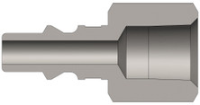 Dixon M2F2-B 1/4" ARO NIPPLE, 1/4" NPTF BRA Body Material: BRASS Body Size: 1/4"